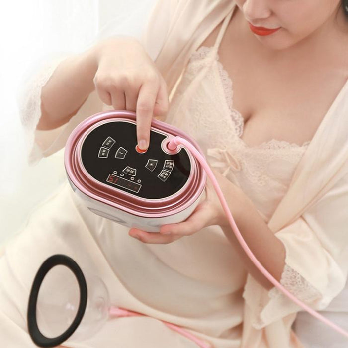 Micro-Current Breast Massager For A Cup
