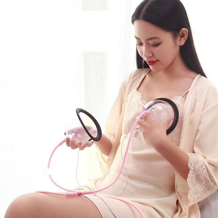 Micro-Current Breast Massager For A Cup