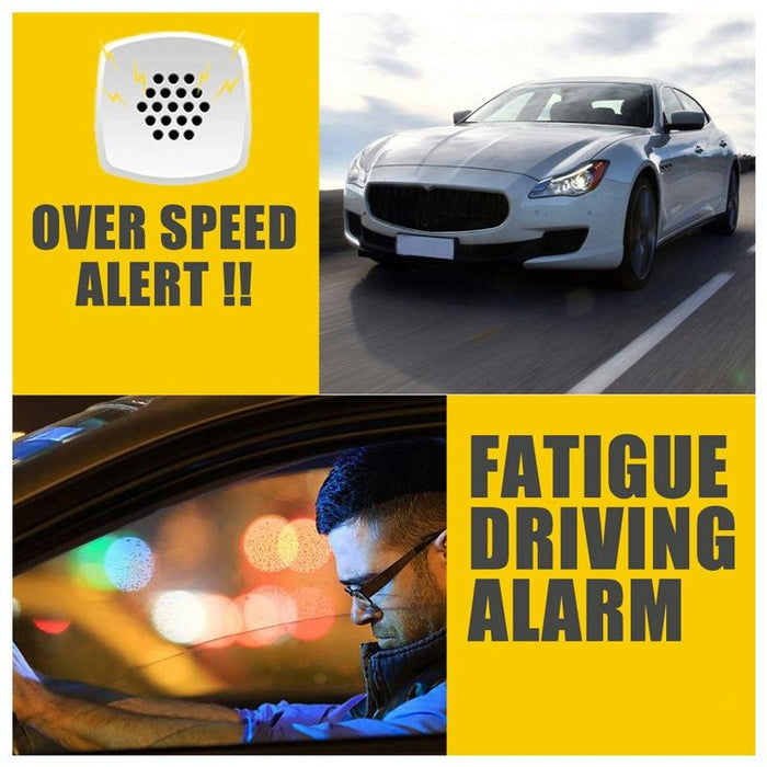 Universal 5.5 Inch Hud Car Head Up Display Gps Speed Meter & Alarm