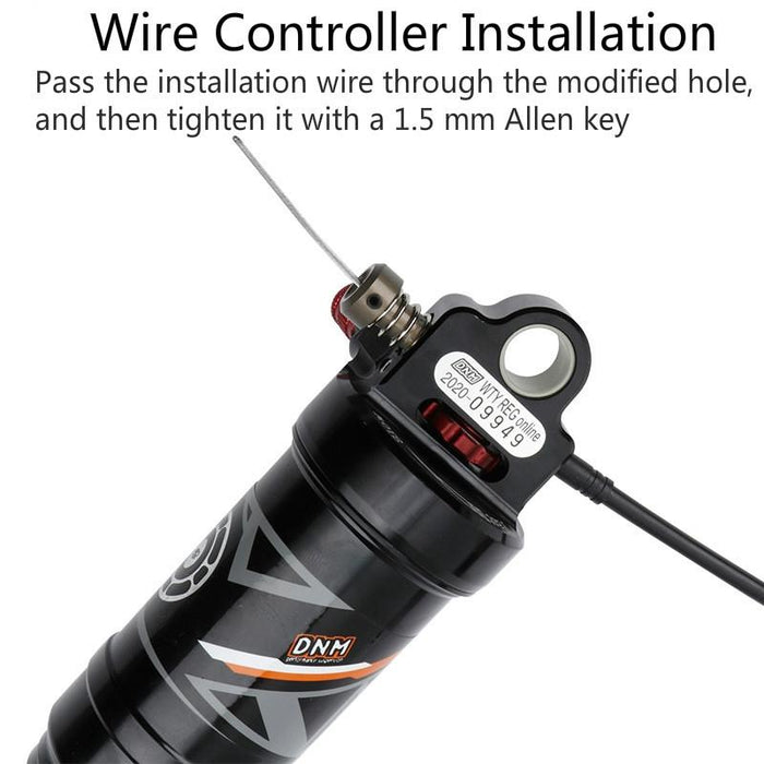 200Mm Xc Soft Tail Rear Shock Absorber Wire Control