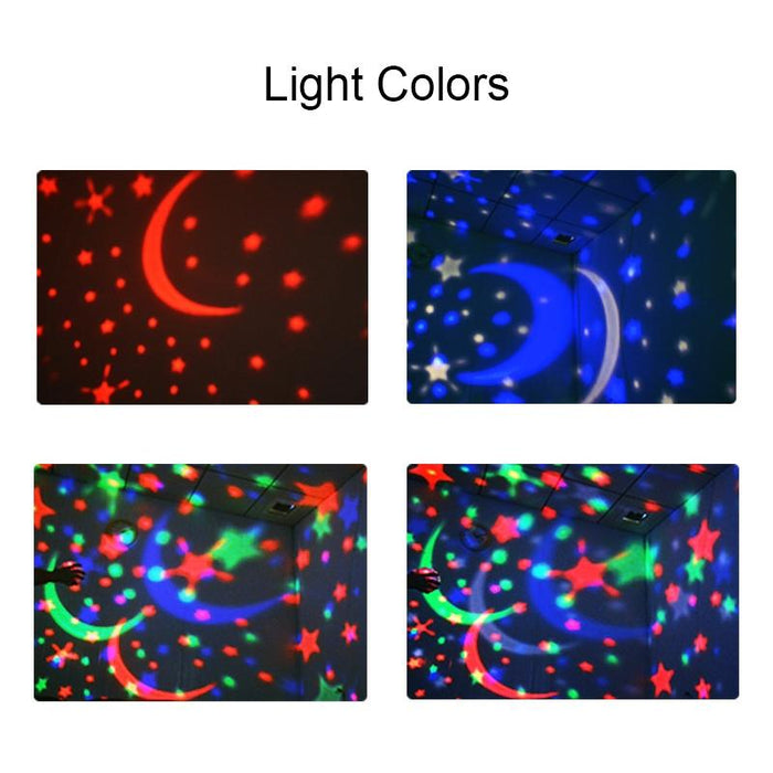 Usb Rotating Starry Sky Ocean Projector Night Light