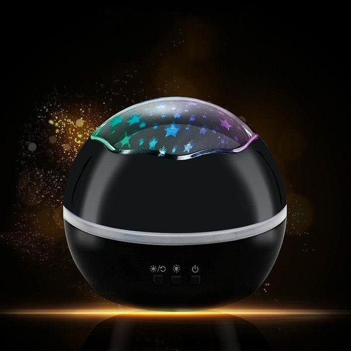 Usb Rotating Starry Sky Ocean Projector Night Light