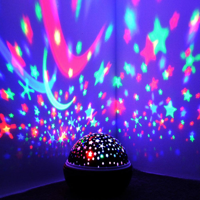 Usb Rotating Starry Sky Ocean Projector Night Light