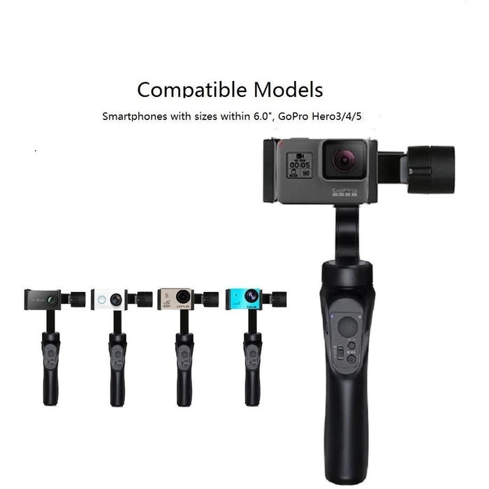 H4 Three-Axis Handheld Gimbal Stabilizer For Shooting Stable Anti-Shake Balance Camera Live Support