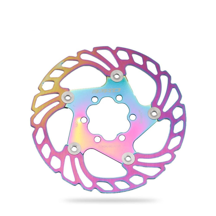 140Mm Colourful Floating Disc Brake For Road & Mountain Bikes