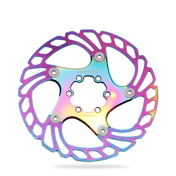 160Mm Colourful Floating Disc Brake For Road & Mountain Bikes