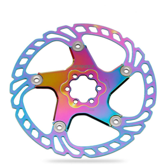 203Mm Colourful Floating Disc Brake For Road & Mountain Bikes