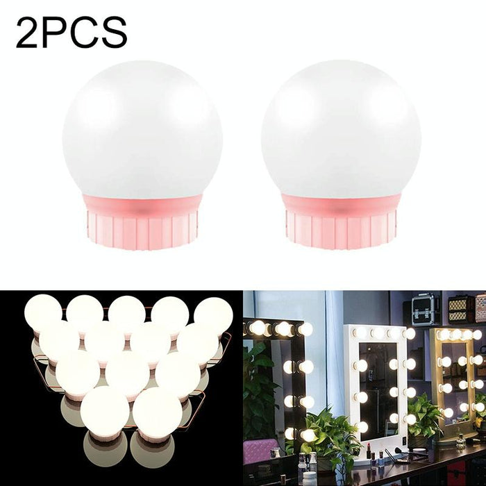 Dimmable Usb Touch Makeup Mirror Light 2 Leds