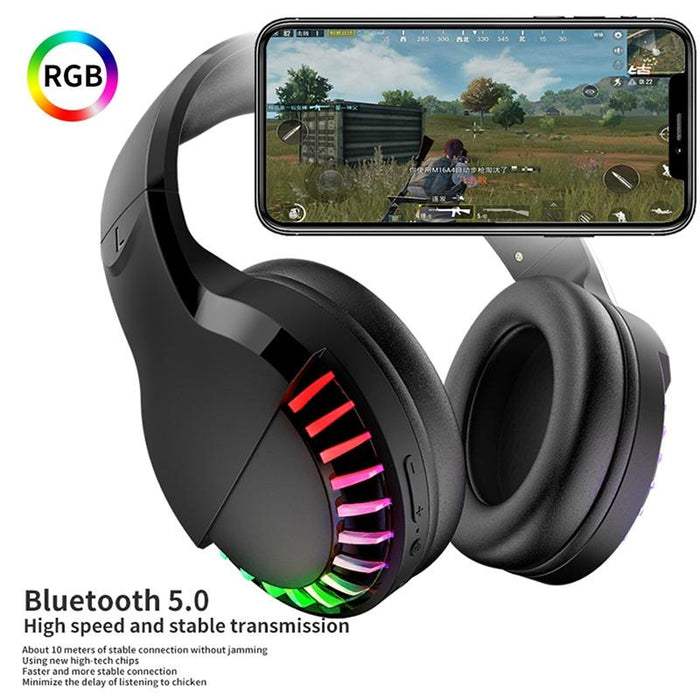 Rgb Dual-Mode Bluetooth Gaming Headset