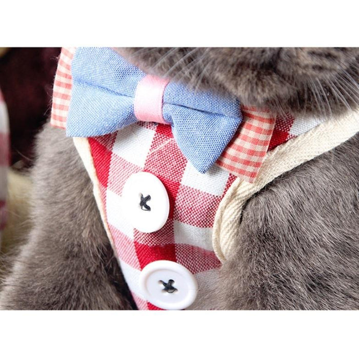 Small Dog Chest Harness With Anti Break Traction Rope Size S