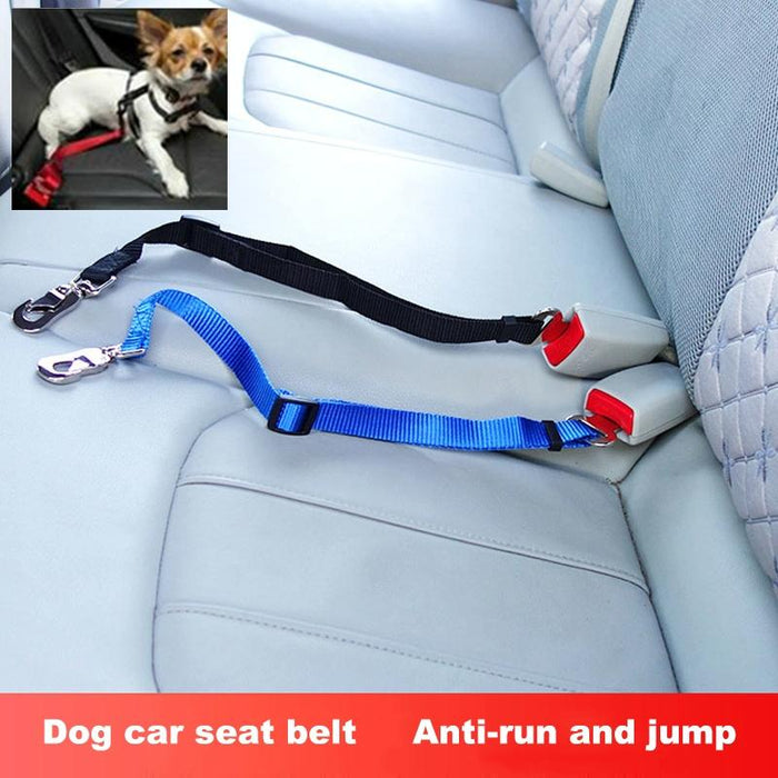 Secure Nylon Dog Car Seat Belt