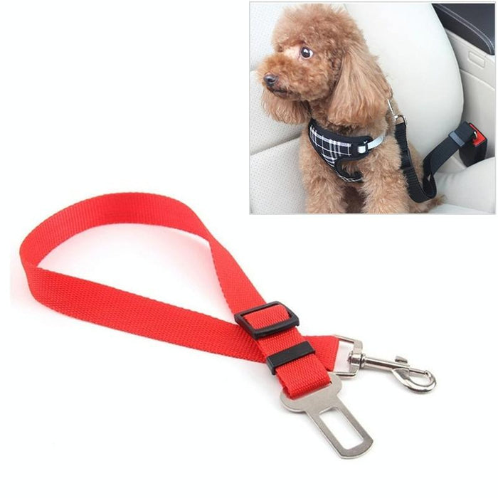 Secure Nylon Dog Car Seat Belt