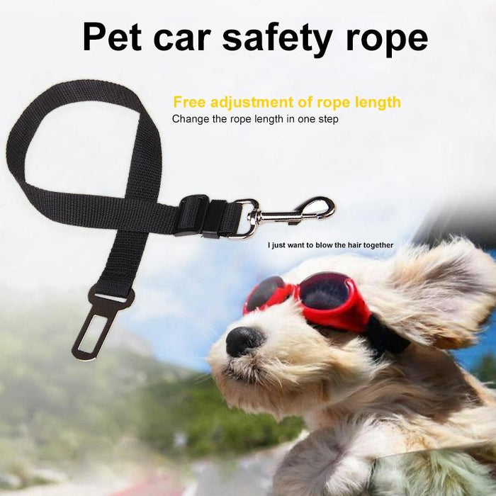 Secure Nylon Dog Car Seat Belt