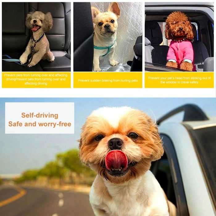Secure Nylon Dog Car Seat Belt