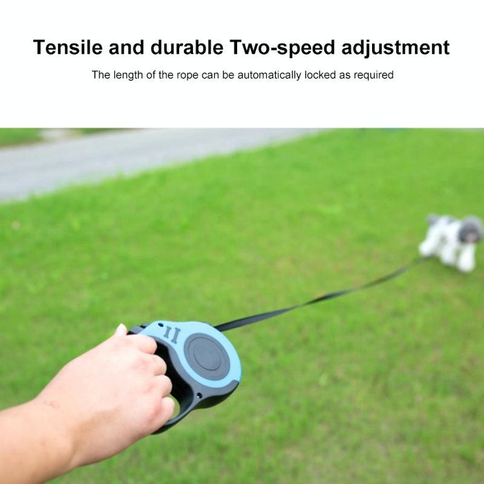 Flexible Retractable Dog Leash For Small To Medium Pets 3M