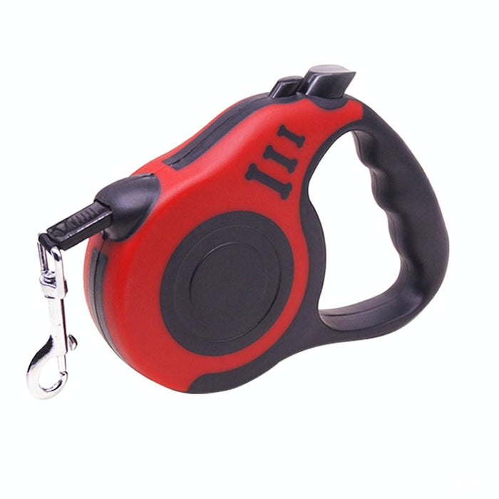 Flexible Retractable Dog Leash For Small To Medium Pets 3M