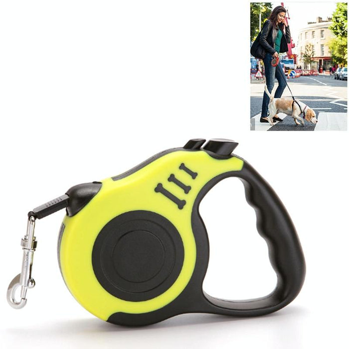 Flexible Retractable Dog Leash For Small To Medium Pets 3M