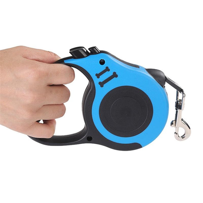 Flexible Retractable Dog Leash For Small To Medium Pets 5M