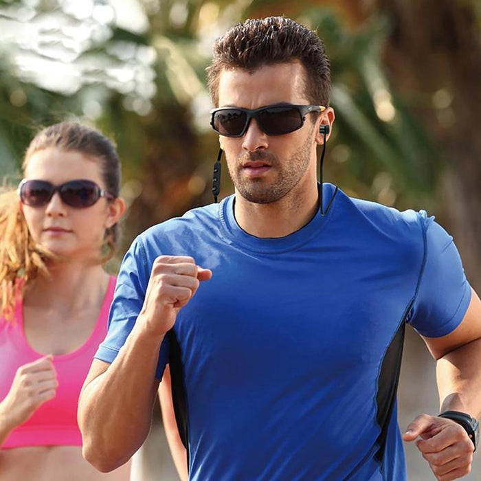 Moreblue S07 Wireless Bluetooth Metal Magnetic Stereo Bass Earphones Cordless Sport Earbuds With Microphone