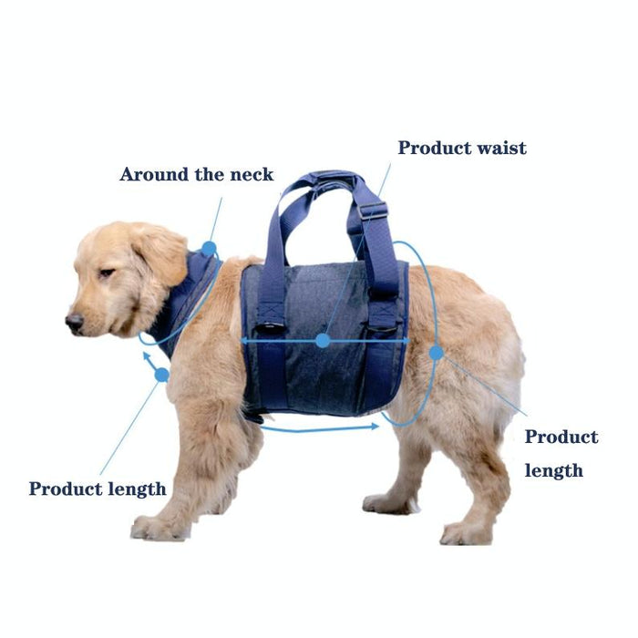 Senior Dog Chest Harness For Walking Size L