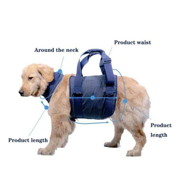 Xl Chest Harness For Senior Dogs Walking Aid