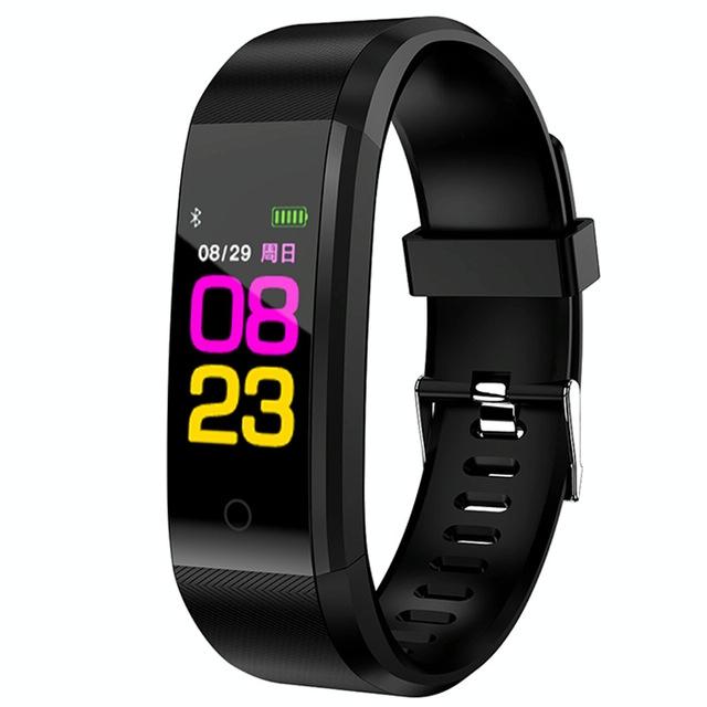 Smart Fitness Tracker Heart Rate Blood Pressure