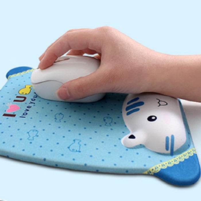 Cartoon Silicone Mouse Pad Wristband