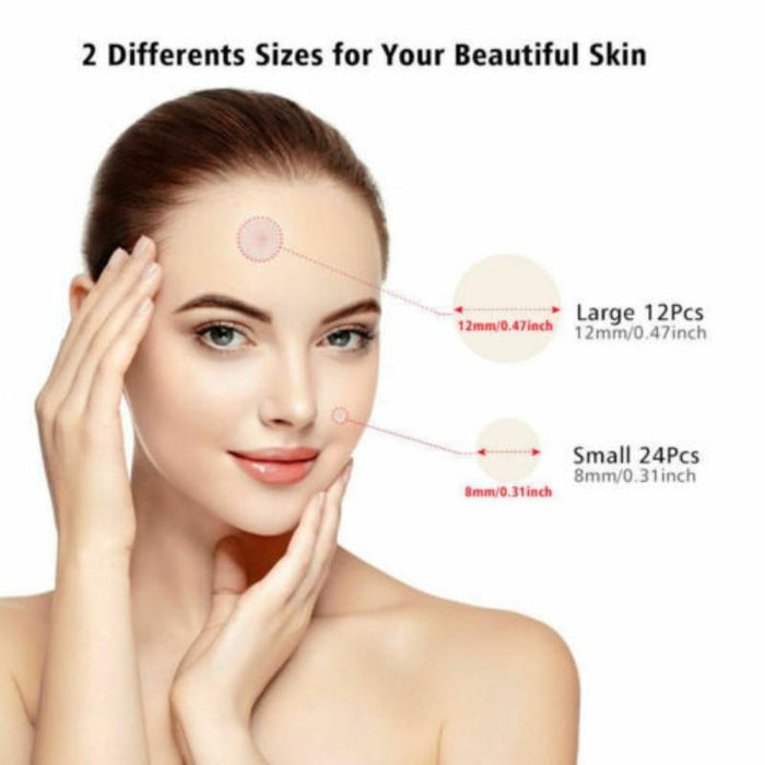 3 Pcs Acne Tool Set Treatment Acne Scar Pimples Sticker