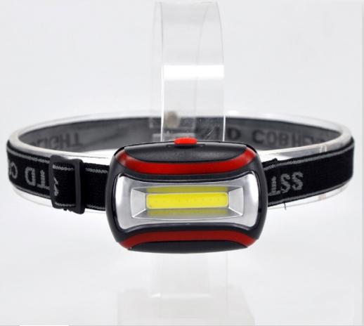 2-Pack Mini Cob Led Headlamp With 3 Modes