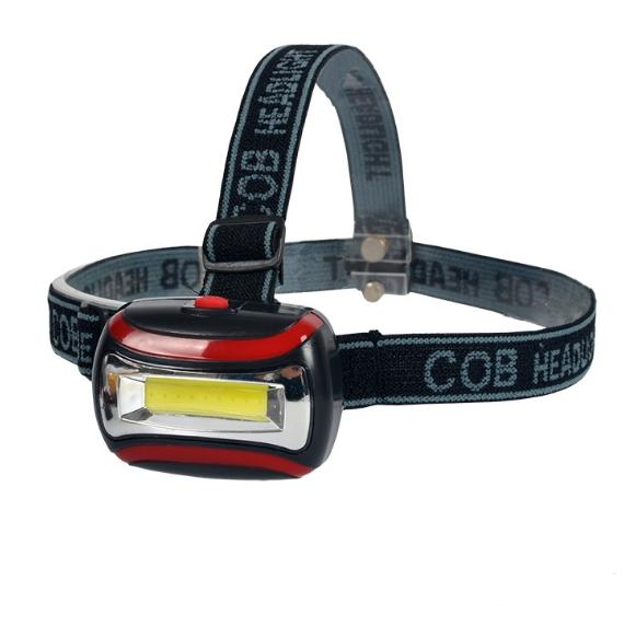 2-Pack Mini Cob Led Headlamp With 3 Modes