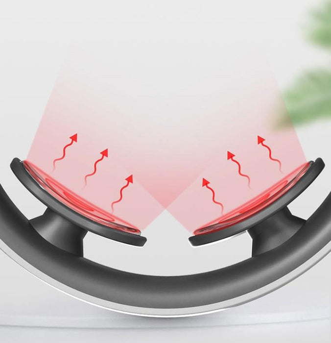 Portable Neck Massager With Heat Therapy Electromagnetic Pulse Technology