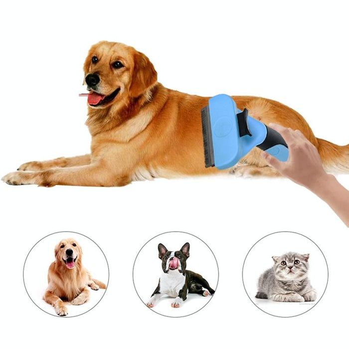 Stainless Steel Double Sided Pet Comb For Clean Hair Removal Small