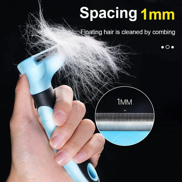 Stainless Steel Double Sided Pet Comb For Clean Hair Removal Small
