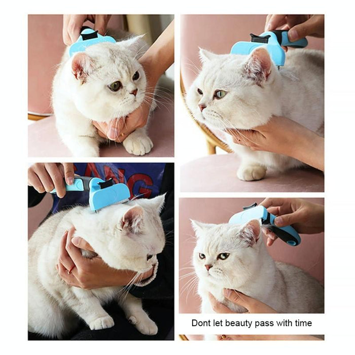 Stainless Steel Double Sided Pet Comb For Clean Hair Removal Small
