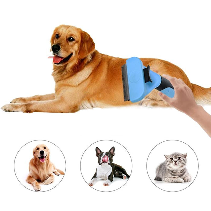 Stainless Steel Double Sided Pet Comb For Clean Hair Removal Small