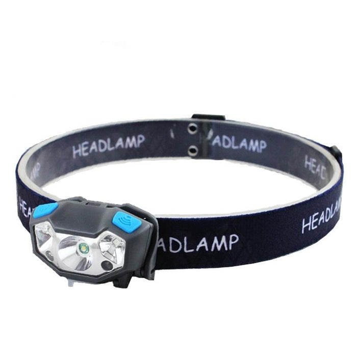 Waterproof Usb Rechargeable Headlight For Outdoor Fishing