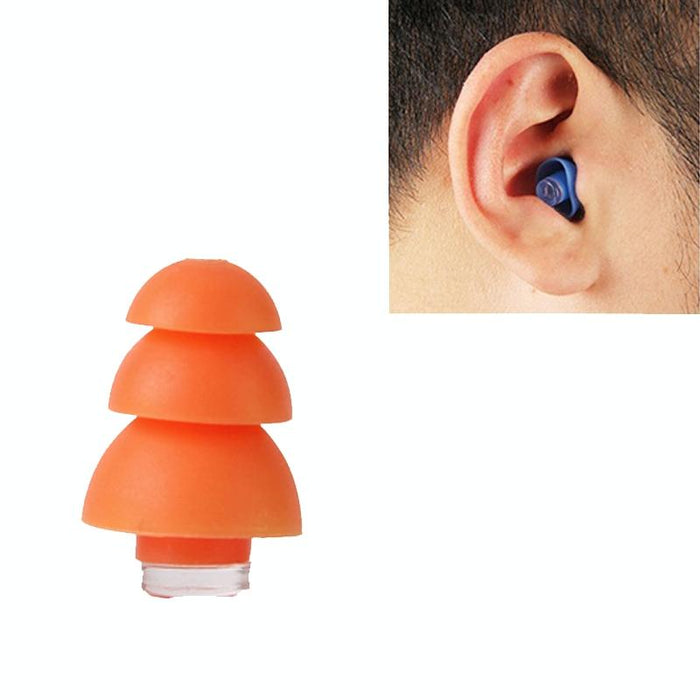 Anti-Noise Sleep Earplugs Silicone Soundproof Earplugs Industrial Noise Cancelling Silent Earplugs