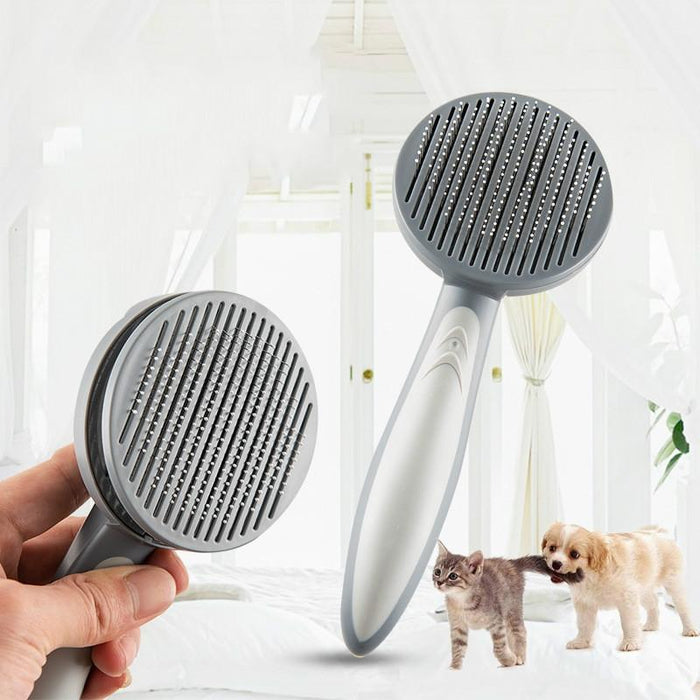 Self Cleaning Pet Comb For Cats And Dogs