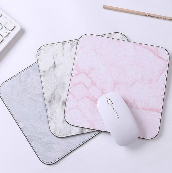 Marble Desk Mat & Organizer Beige