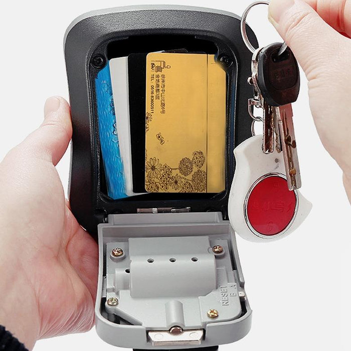 Wall Mounted 4 Digit Key Code Box For Home Or Construction Site