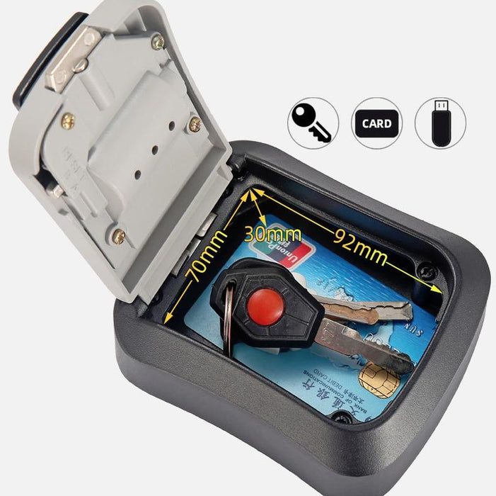 Wall Mounted 4 Digit Key Code Box For Home Or Construction Site