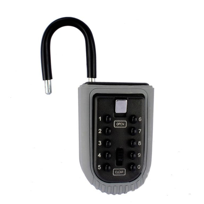 Outdoor Wall Mounted Key & Password Lock Box Easy Install Secure