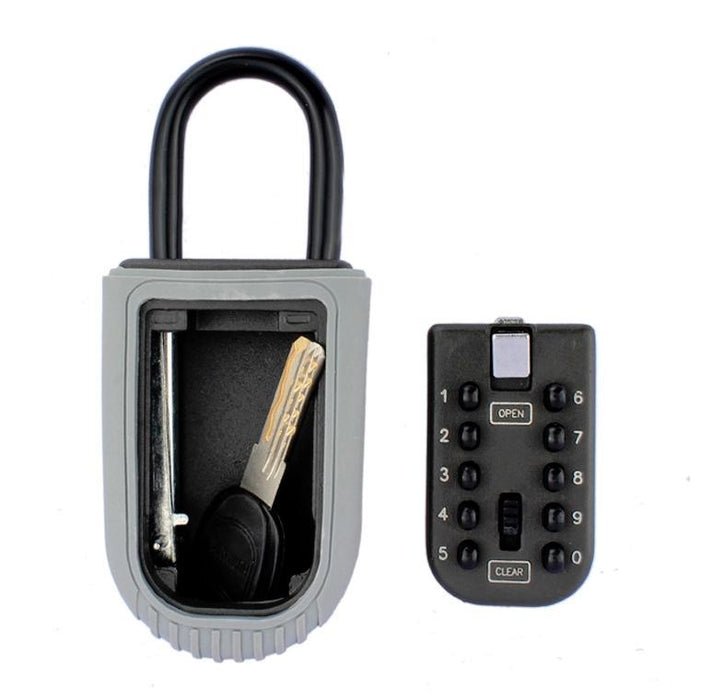 Outdoor Wall Mounted Key & Password Lock Box Easy Install Secure