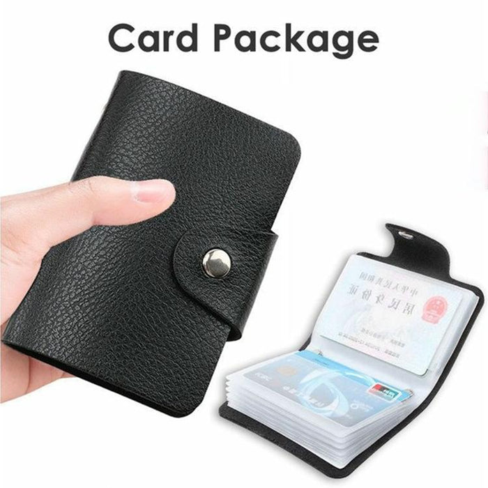 3 Pcs Upgraded Card Bag Transparent Business Card Holder With 12 Slots