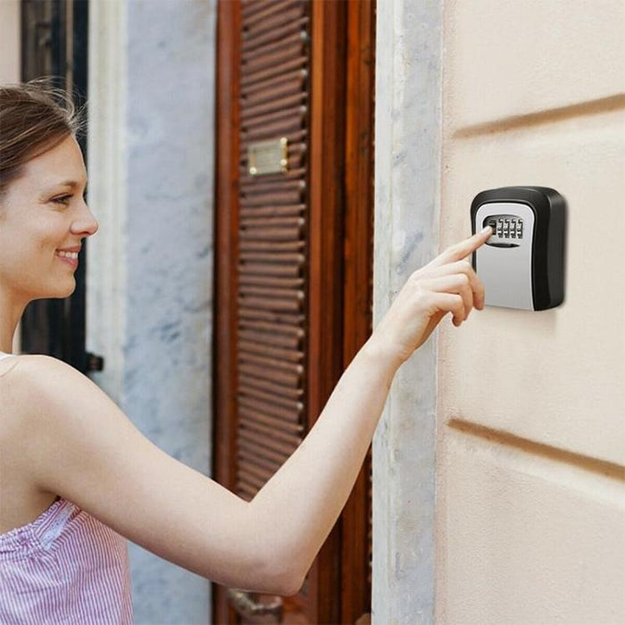 Wall Mounted Key Box Hg2 Arc Black