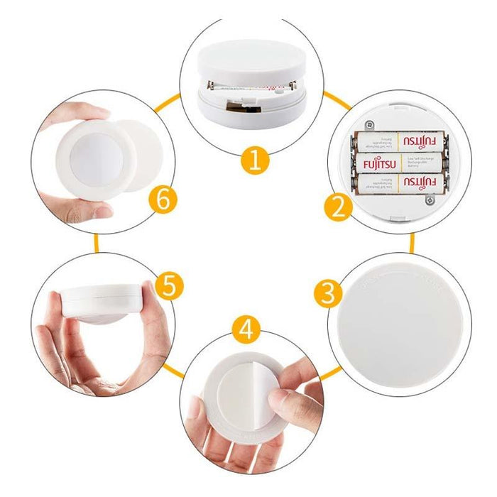 16-Colour Rgb Led Night Light Set With 2 Remotes Strobe Atmosphere Cabinet