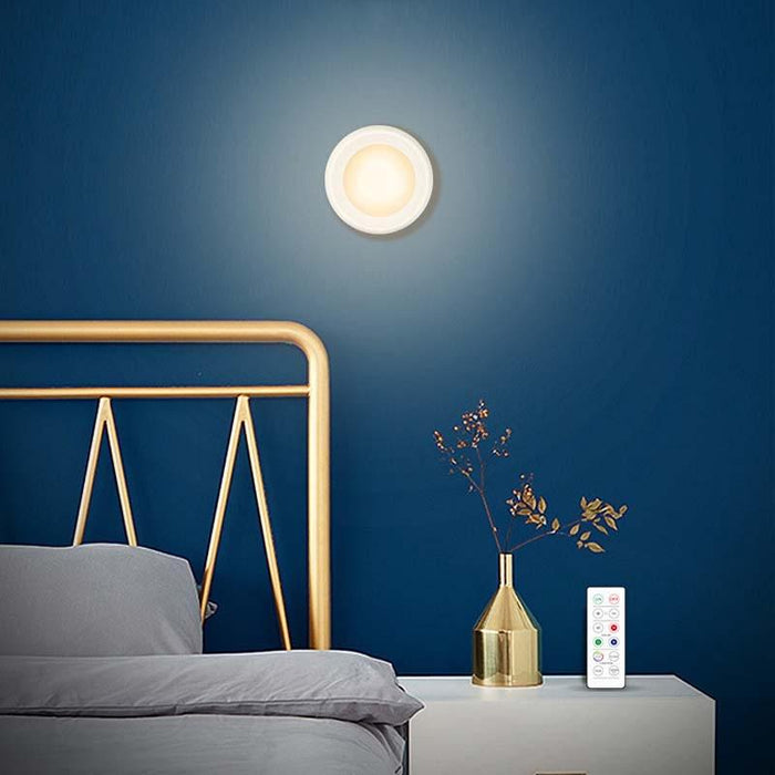 16-Colour Rgb Led Night Light Set With 2 Remotes Strobe Atmosphere Cabinet