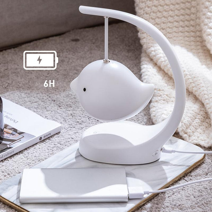 Bedside Bird Speaker Night Light Bluetooth Music Desk Lamp