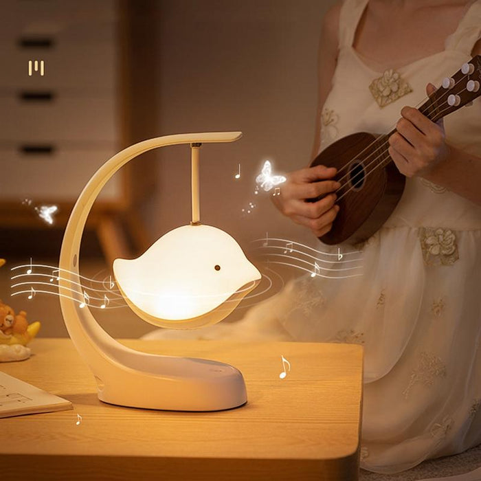 Bedside Bird Speaker Night Light Bluetooth Music Desk Lamp
