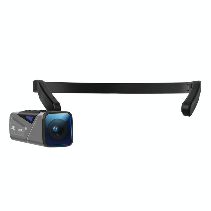 4K Head-Mounted Auto Focus Sports Camera Silver / Black